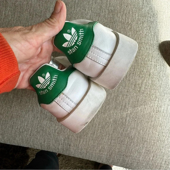 Adidas stan smith green and white size 8 - Picture 3 of 12